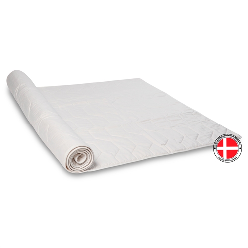 Image of H-Split rullemadras - 180x210 cm - 100% bomuld - Dansk produceret - Madrasbeskytter - LIXRA